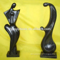 Large garden contemporary art abstract woman mother and child statue for sale